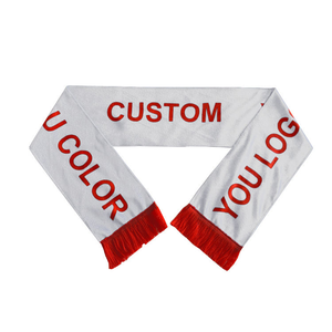 Individueller Slogan Muslimischer Polyester Herbst Leichtgewicht Langer <span class=keywords><strong>Hijab</strong></span> für Fußballspiele Vereins-Fan Souvenir Geschenk - Product Image 1