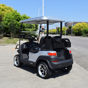Carrito de golf de color metálico al por mayor aprobado por la CE carrito de palos plegable para parabrisas - Product Image 5