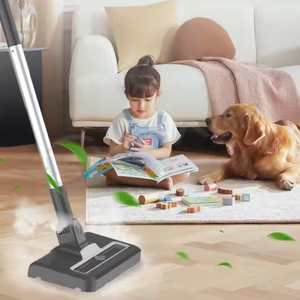 Fregona de <span class=keywords><strong>vapor</strong></span> multifunción inalámbrica eléctrica de <span class=keywords><strong>limpieza</strong></span> de suelo de 1500W de mano vertical 3 en 1 para uso doméstico - Product Image 2