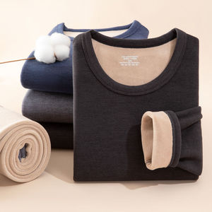 <span class=keywords><strong>Sous</strong></span>-vêtements thermiques en <span class=keywords><strong>polaire</strong></span> camel surdimensionnés pour hommes avec <span class=keywords><strong>polaire</strong></span> épaisse et haute élasticité pour la protection contre le froid - Product Image 4
