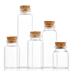 10ml 15ml 20ml 30ml 40ml 50ml 60ml Projets de bricolage Dérive Souhaitant Sort Échantillon <span class=keywords><strong>Mini</strong></span> Bocal En Verre <span class=keywords><strong>Bouteille</strong></span> avec Bouchon En Liège En Bois - Product Image 1