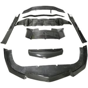 MAISALUN Offre spéciale Jupe latérale de diffuseur avant et arrière en fibre de carbone Style DM Bodykit pour <span class=keywords><strong>Lamborghini</strong></span> <span class=keywords><strong>Aventador</strong></span> LP700 LP720 LP750 - Product Image 1