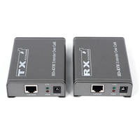 Extensor KVM HDMI Xput sobre CAT5e/CAT6, Máx. 60M, 1080P, Emulación EDID Integrada, Control Remoto IR, Retorno USB, Teclado, Ratón, Audio y Video