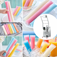 Máquina Automatizada para Llenado y Sellado de Bolis para Pequeños Negocios Máquina para Empaque de Bebidas Líquidas Gelatinas y Paletas
