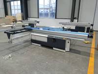 Scie à panneaux à table coulissante pour le travail du bois, haute précision, robuste, 3800 mm, pour la découpe de MDF et de mélamine