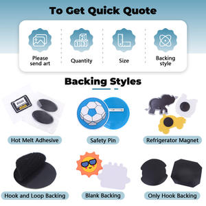 Patches de PVC com Adesivo Termofusível Ecológico Personalizados em Forma de Logo 3D em Silicone para Roupas e Chapéus - Product Image 6