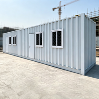 Maison conteneur préfabriquée détachable en gros, taille personnalisée, maison conteneur modulaire pour camp de construction et bureau