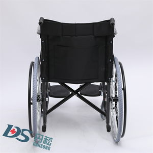 Sedia a rotelle pieghevole di buona qualità di nuovo design per disabili anziani paralizzati - Product Image 6