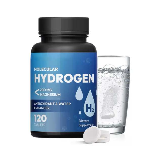OEM Hydrogen Water Tablets H2 Molecular Hydrogen Supplement with Magnesium for Brain Health, Cognitive & Energy