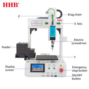 آلة روبوتية صغيرة ثلاثية المحاور لربط البراغي تلقائيًا بنظام الشفط الفراغي لتجميع الإلكترونيات الصغيرة - Product Image 2