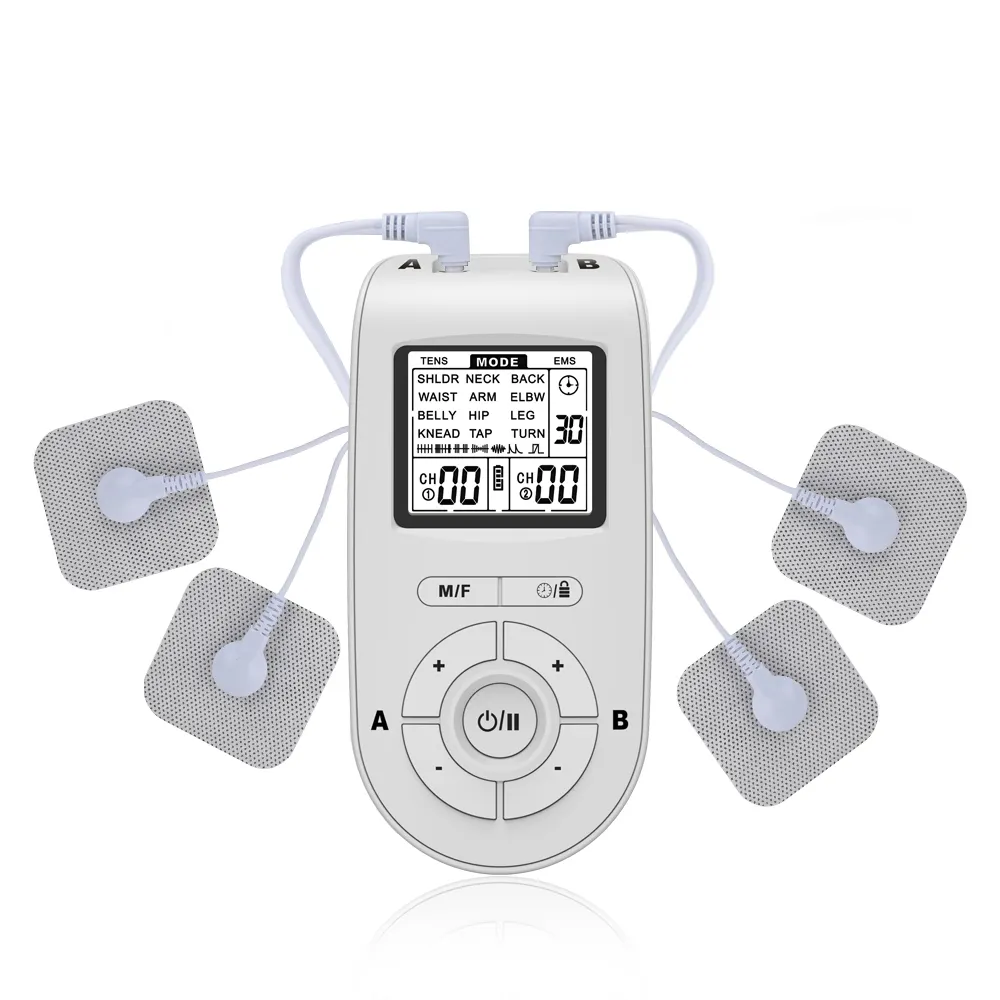 Wireless Pain Relief Therapy Electronic Pulse Body Massager EMS Machine Tens Unit Muscle Stimulator