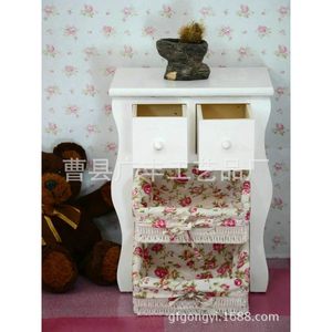 <b>White</b> Solid Wood Nightstand With <b>Drawers</b> <b>Storage</b> Bedroom Furniture For Children Adults Elderly - Product Image 2