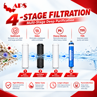 Système de filtration d'eau par osmose inverse pour puits, machines de purification d'eau pure, usine de dessalement pour le traitement de l'eau de forage