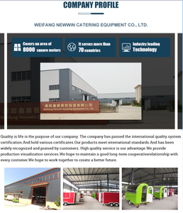 Nhà Máy Bán Hàng Trực Tiếp Di Động Màu Đen Thực Phẩm Trailer Xe Tải Vòng <span class=keywords><strong>Container</strong></span> Thực Phẩm Giỏ Hàng Thực Phẩm Trailer Phổ Biến Trong USA - Product Image 6