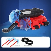 Jouets éducatifs amusants pour enfants, ensemble lanceur de figurines en plastique, jouet lanceur héros pour poignet, jouets Spider-Man souples