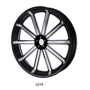 Roues arrière de moto en aluminium forgé sur mesure VIMAS <span class=keywords><strong>LG19</strong></span>, 16/18 pouces, finition anodisée, compatibles avec les séries Street Bob/Low Rider/Dyna - Product Image 6