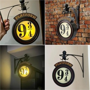 LED Hanging <b>Wall</b> Lamps Platform Hogwartsed <b>3D</b> Lamp New Desgin Room Magic Potters Night Lights Decor Children Birthday Gift - Product Image 3