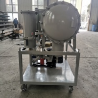 Tragbare Dieselkraftstoff-Reinigungsmaschine Diesel-Öl-Wasser-Separator Reiniger für Tankstellen Diesel-Filtrationsanlage mit CE-Zertifizierung
