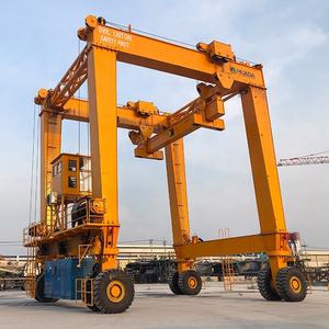 50 Ton 100 Ton 200 tonnellate di gru resistente RTG ruota gomma Gantry gru a cavallo pneumatico - Product Image 6
