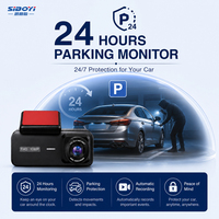 SIBOYI 1.97" IPS 3 Kanallı AHD 1080P WiFi Çift Lensli Araç Kamerası FHD Araç DVR Video Kaydedici Ön/Arka Park Kamerası