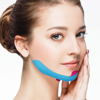 Cinta de kinesiología facial de algodón Premium Adhesión transpirable para estabilidad facial atlética y cuidado diario