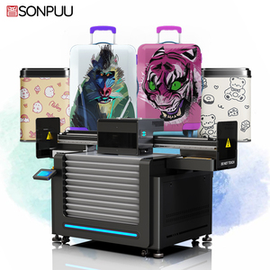 Sonpuu Nhà Máy Bán Hàng Trực Tiếp 9060 <span class=keywords><strong>UV</strong></span> Máy In Phun 6090 Phẳng Nhanh Chóng Làm Khô Xp600 Đầu In Cho Độ Chính Xác Cmyk Glass PVC Flex - Product Image 2