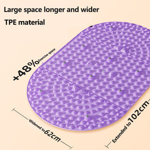 LADYGLOW-<span class=keywords><strong>Tapis</strong></span> de massage en Tpe <span class=keywords><strong>Accupression</strong></span> pour les pieds, avec ajustement semi-circulaire et sans épissure - Product Image 3