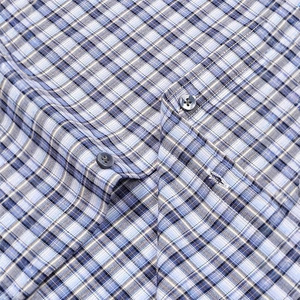 Nouvelle chemise décontractée à carreaux en <span class=keywords><strong>coton</strong></span> perlé de haute qualité, coupe ample, grande taille, style européen et américain, à manches longues, collection automne 2026, pour homme japonais - Product Image 4