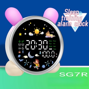 Children's <strong>Alarm</strong> <strong>Clock</strong> New <strong>Alarm</strong> <strong>Clock</strong>, Sleep Training <strong>Alarm</strong> <strong>Clock</strong> Thermohygrometer - Product Image 2