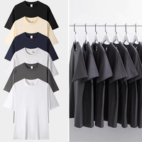 T-shirt basique pour homme à manches courtes, 100% coton, 230 g/m², impression personnalisée, logo personnalisé, marque privée