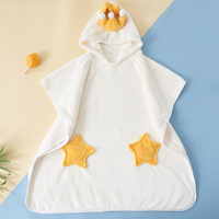 Hot Sale Hooded Bath Towel for Baby Multi-color Option Soft Comfortable and Absorbent Baby Towel