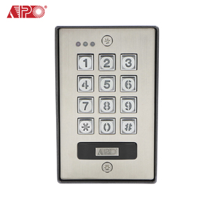 APO DK-2852D (P2) AccessPlus ล็อคประตูแบบคีย์แพดสแตนเลสพร้อมระบบควบคุมผ่านแอพและโมดูลตรวจจับ IR สีเงิน - Product Image 2