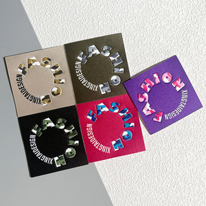 Biểu Tượng Tùy Chỉnh Dệt Các Bản Vá Lỗi Truyền Nhiệt Dệt Nhãn Phù Hiệu Sắt Trên Dệt Vá Cho Quần Áo - Product Image 1