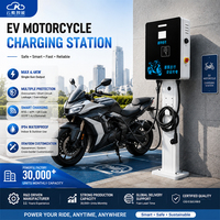 Chargeur rapide DC double sortie 6,4 kW pour motos électriques certifié CE/CQC, étanche IP54 - 30K unités/mois (sortie d'usine)