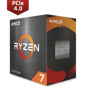 AMD-CPU de escritorio para juegos Ryzen 7 5800X, con 8 núcleos, 16 hilos, compatible con enchufe AM4, serie X570, B550, B450