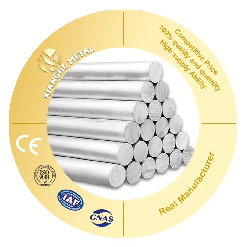 Tige d'alliage de barre d'aluminium du Offre Spéciale 6063 de la Chine 6061/barre ronde en aluminium/tige avec de haute qualité en vente