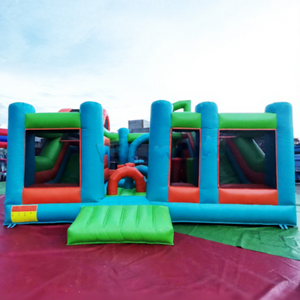 Parc gonflable pour enfants, château gonflable commercial, aire de jeux gonflable combinée, maison de rebond, parcours d'obstacles - Product Image 1