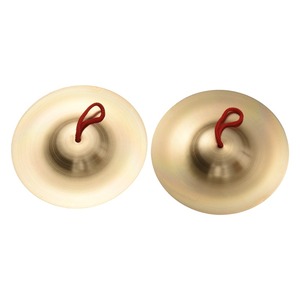 1-cặp 5.8in mini đồng thau nhỏ tay chũm Chọe chiêng ban nhạc nhịp điệu nhịp đập Bộ gõ Đồng nhạc cụ cho Opera - Product Image 2