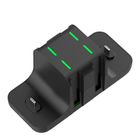 Station de charge 6-en-1 pour manettes Switch Pro Nintendo Switch/Lite avec indicateur LED