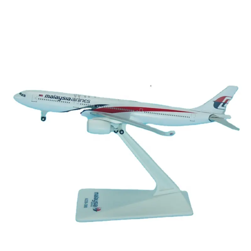 มาเลเซียสายการบินA330-300 Scale 1/400 โลหะตกแต่งเครื่องบิน