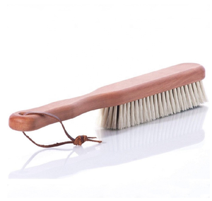 Modèle de mode manche en bois vêtements chaussures <span class=keywords><strong>brosse</strong></span> <span class=keywords><strong>brosse</strong></span> à peluches poils de porc naturel <span class=keywords><strong>brosse</strong></span> à vêtements avec manche en bois de chêne huilé - Product Image 2
