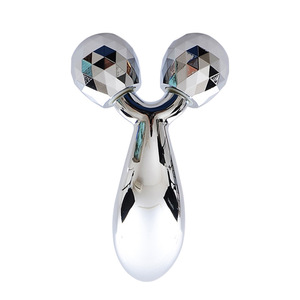 Masajeador Facial y Corporal de Doble Rodillo de Metal, Rodillo Facial de Aleación de Zinc para Lifting Facial y Contorno de Mandíbula Antiarrugas - Product Image 2