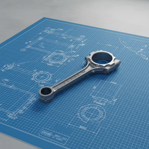 ก้านสูบซูซูกิ K10B ใหม่ 12160-51K10 พร้อมบูชลูกปืน 95507802 รุ่น - Product Image 1