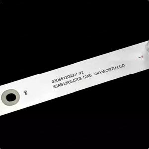 HX-NO.2813 3V LED แบ็คไลท์ CEJJ-LB650Z-6S1P-M3030-L-3 02D651206001-X2 12X6 65AB12/65AD08 12X6 ใช้สำหรับทีวีขนาด 65 นิ้ว - Product Image 2
