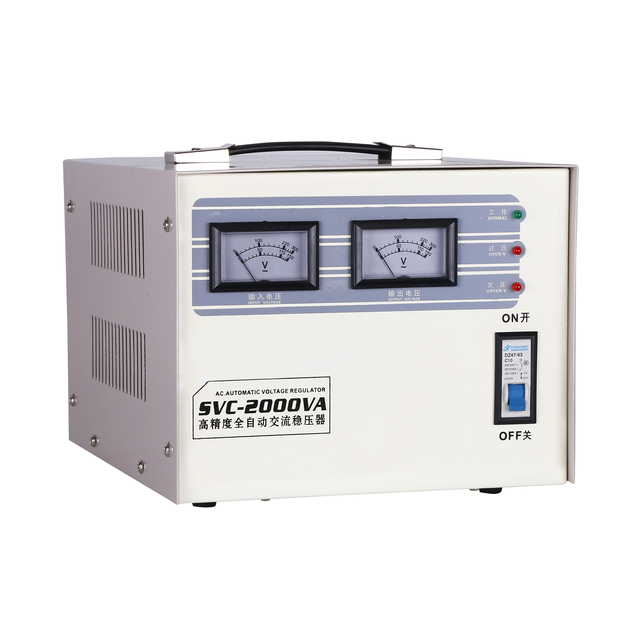 Home Use Voltage Stabilizer Single Phase 5000w 1500va 1000va Wall Mounted Servo Motor Voltage Stabilizer