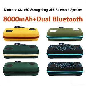 Custodia 3-in-1 in EVA per Nintendo Switch 2 con Power Bank da 8000mAh, Doppi Altoparlanti <span class=keywords><strong>Bluetooth</strong></span> e Borsa da Viaggio Antiurto 30x15x8cm - Product Image 2