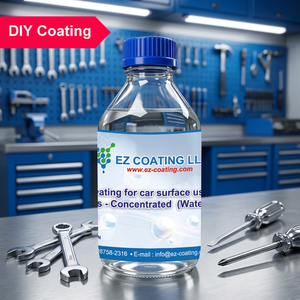 55.EZ Coating LLC K-412 1L Concentré de revêtement céramique pour surface automobile Protection hydrophobe à base d'eau - Product Image 2