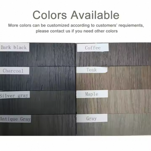 แผ่นไม้รั้วพลาสติกคอมโพสิตแผ่นไม้ลามีลาสกันลื่นติดตั้งง่ายตัดด้วยเลเซอร์ - Product Image 4