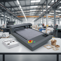 Máquina de troquelado inteligente de doble cabezal con cámara de visión, posicionamiento, transmisión USB/WiFi, servomotor y plotter de cama plana con corte de 0.1mm