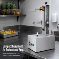 Compacte fruitenschilmachine voor kokosnoot, watermeloen, honingdauw, papaya, squash; schilverwijderaar voor voedselverwerking